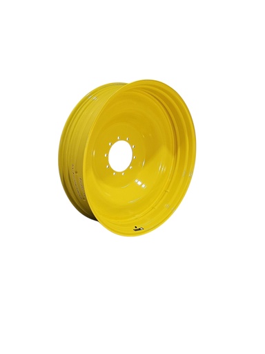[NTS-152158] 12"W x 46"D, John Deere Yellow 10-Hole Formed Plate
