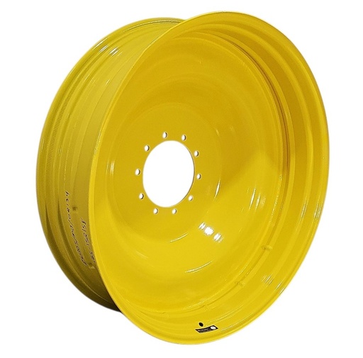 [NTS-152158] 12"W x 46"D, John Deere Yellow 10-Hole Formed Plate