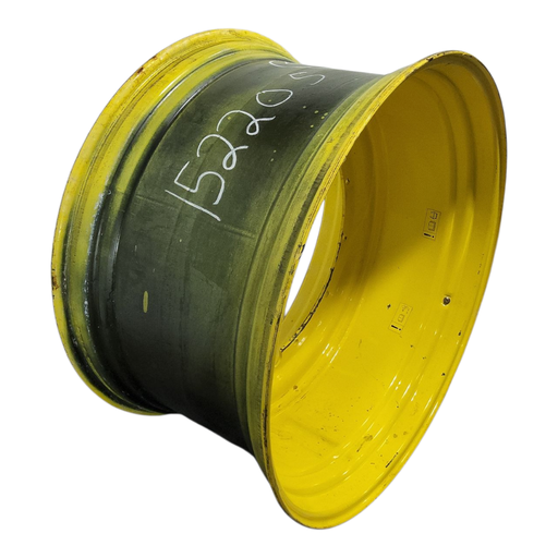 [NTS-152205] 25"W x 46"D, John Deere Yellow 12-Hole Stub Disc , -5.25" Offset