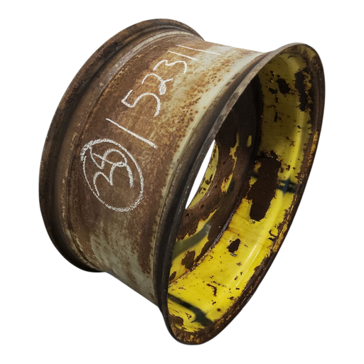 [NTS-152311] 18"W x 38"D, John Deere Yellow 10-Hole Flat Plate