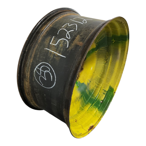 [NTS-152312] 18"W x 38"D, John Deere Yellow 10-Hole Formed Plate