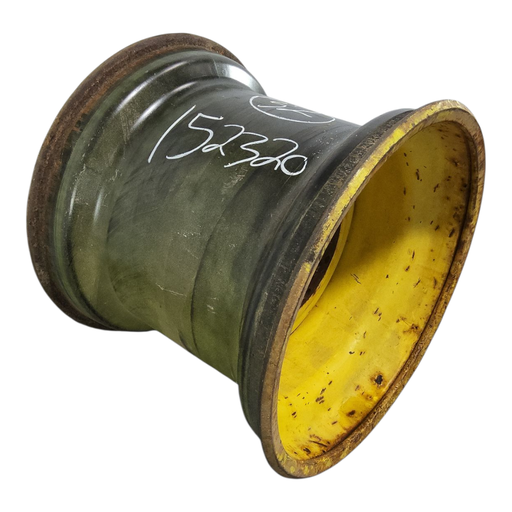 [NTS-152320] 27"W x 32"D, John Deere Yellow 10-Hole Formed Plate