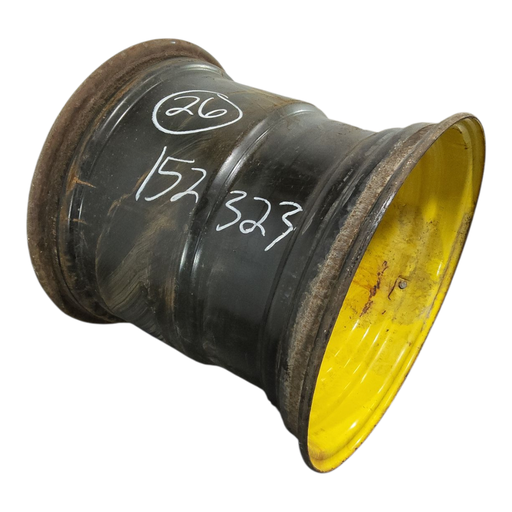 [NTS-152323] 25"W x 26"D, John Deere Yellow 8-Hole Formed Plate