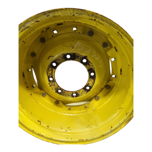 [NTS-152325] 8-Hole Waffle Wheel (Groups of 3 bolts) Center for 28"-30" Rim, John Deere Yellow