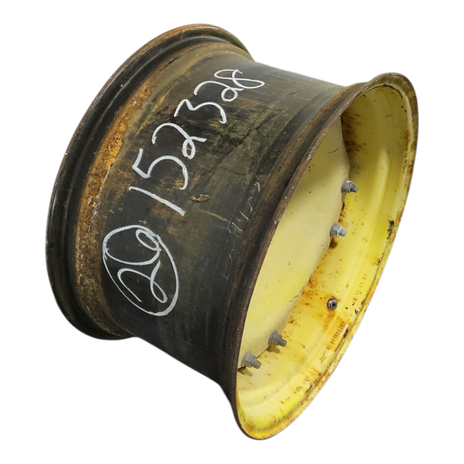 [NTS-152328] 15"W x 26"D, John Deere Yellow 8-Hole Waffle Wheel (Groups of 2 Bolts)