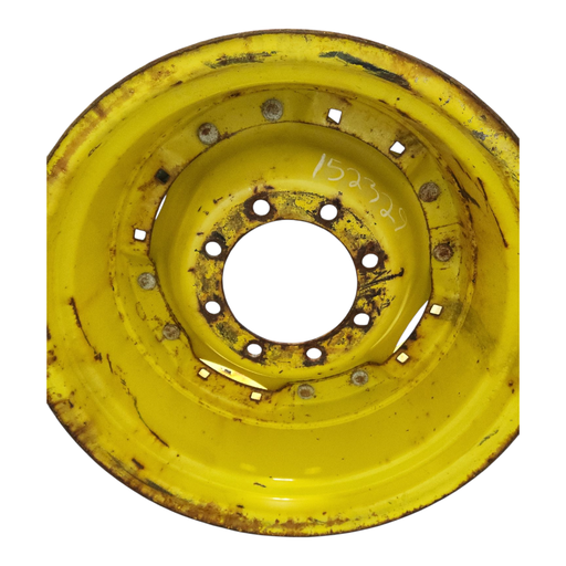 [NTS-152329] 8-Hole Waffle Wheel (Groups of 2 bolts) Center for 26" Rim, John Deere Yellow