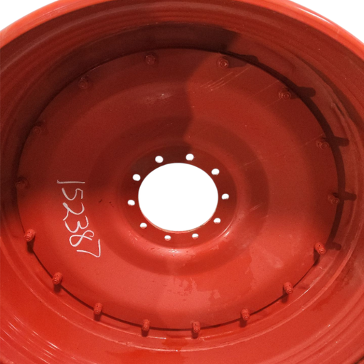 [NTS-152387] 10-Hole Stub Disc Center for 46"-54" Rim, Fendt/Agco Red 10-Hole Stub Disc Center for 46"-54" Rim, Fendt/Agco Red