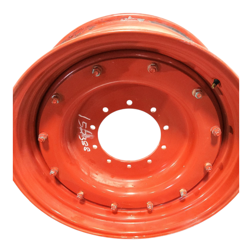 [NTS-152388] 10-Hole Stub Disc Center for 34" Rim, Fendt/Agco Red 10-Hole Stub Disc Center for 34" Rim, Fendt/Agco Red