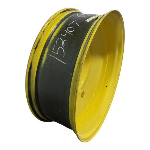 [NTS-152407] 16"W x 46"D, John Deere Yellow 10-Hole Formed Plate
