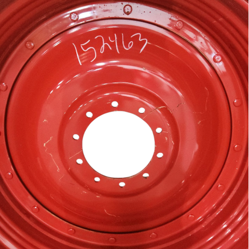 [NTS-152463] 10-Hole Stub Disc Center for 46"-54" Rim, Fendt/Agco Red 10-Hole Stub Disc Center for 46"-54" Rim, Fendt/Agco Red