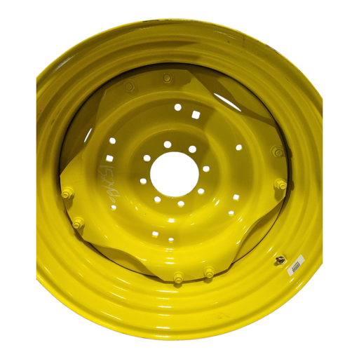 [NTS-152466] 8-Hole Stub Disc (groups of 2 bolts) Center for 30" Rim, John Deere Yellow