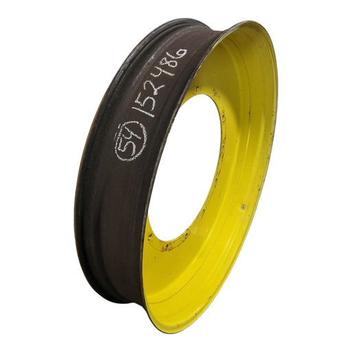 [NTS-152486] 10"W x 54"D, John Deere Yellow 12-Hole Stub Disc , -3.25" Offset