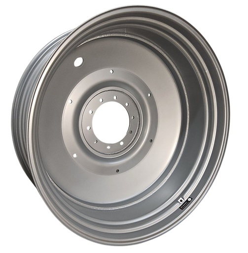 [NTS-152491] 16"W x 46"D, Case IH Silver Mist 10-Hole Formed Plate , -9.69" Offset