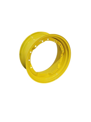 [NTS-152550] 14"W x 28"D, John Deere Yellow 8-Hole Waffle Wheel (Groups of 2 Bolts)
