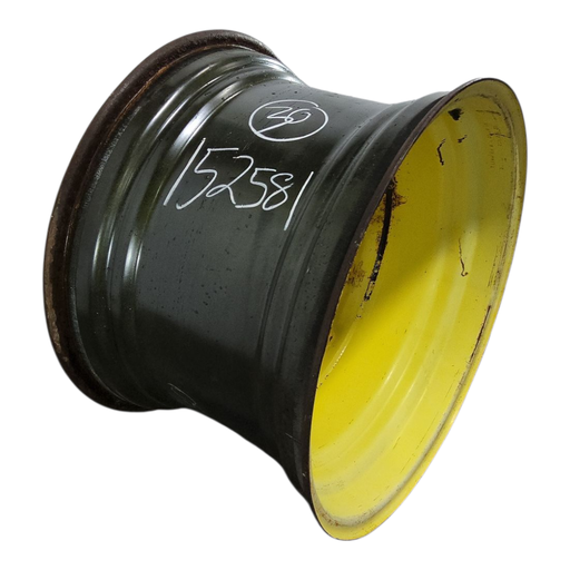 [NTS-152581] 20"W x 30"D, John Deere Yellow 12-Hole Waffle Wheel (Groups of 3 bolts) , 10.38" Offset