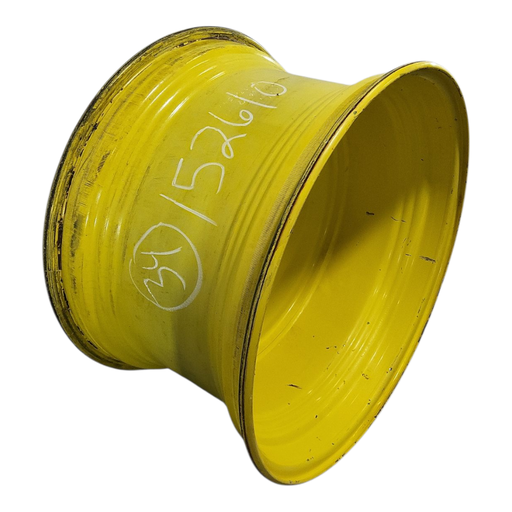 [NTS-152610] 20"W x 34"D, John Deere Yellow 8-Hole Formed Plate , 4.5" Offset