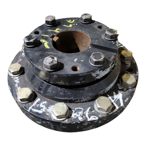 [NTS-152614] 10-Hole Wedg-Lok OE Style, 4" (101.6mm) axle, Black