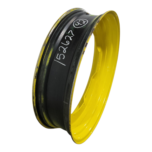 [NTS-152627] 10"W x 42"D, John Deere Yellow 12-Hole Waffle Wheel (Groups of 3 bolts)