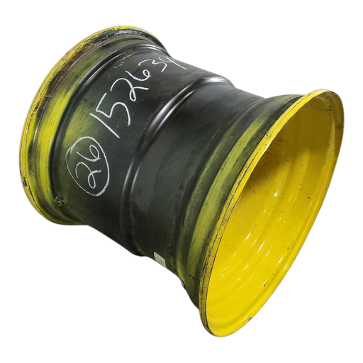 [NTS-152634] 25"W x 26"D, John Deere Yellow 8-Hole Formed Plate