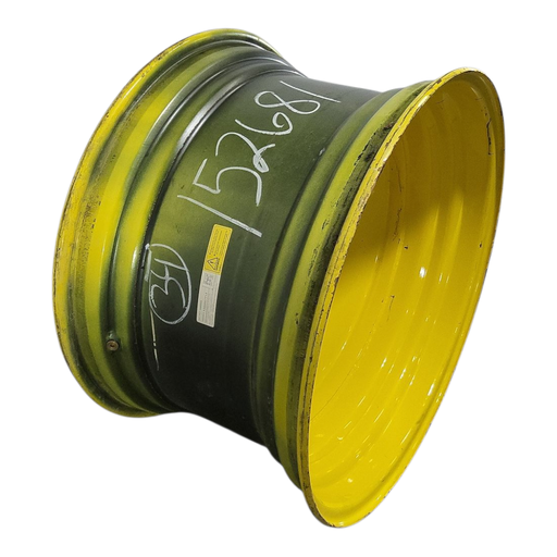 [NTS-152681] 20"W x 34"D, John Deere Yellow 12-Hole Formed Plate , 2.62" Offset