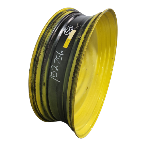 [NTS-152756] 15"W x 50"D, John Deere Yellow 10-Hole Formed Plate 15"W x 50"D, John Deere Yellow 10-Hole Formed Plate