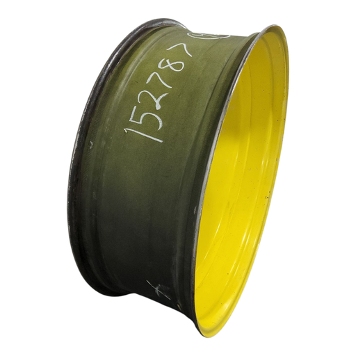 [NTS-152787] 16"W x 46"D, John Deere Yellow 10-Hole Formed Plate