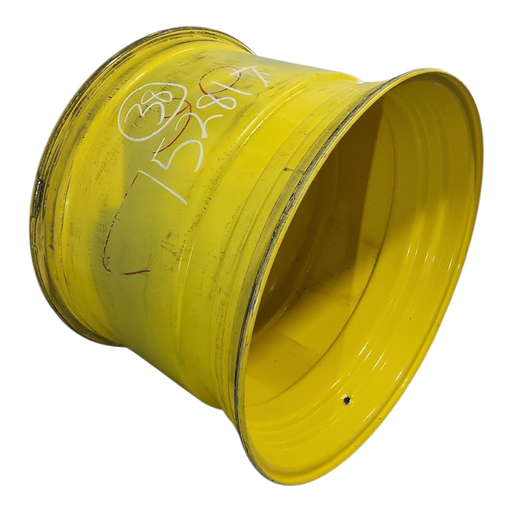 [NTS-152817] 27"W x 38"D, John Deere Yellow 10-Hole Formed Plate , -11.62" Offset