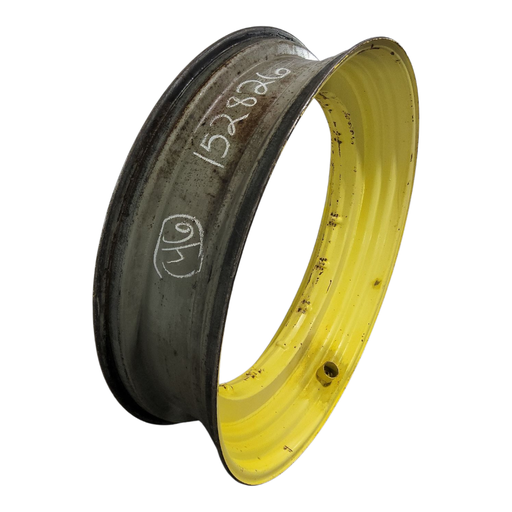 [NTS-152826] 12"W x 46-38"D, John Deere Yellow Single Bevel Step-Up Rim