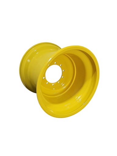 [NTS-152865] 27"W x 32"D, John Deere Yellow 10-Hole Formed Plate