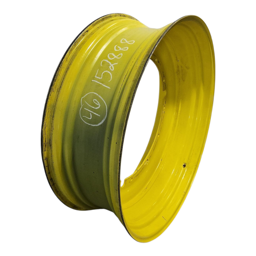 [NTS-152888] 16"W x 46"D, John Deere Yellow 12-Hole Stub Disc , -3.38" Offset