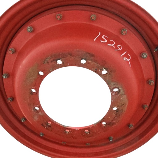 [NTS-152912] 12-Hole Stub Disc Center for 38"-54" Rim, Fendt/Agco Red