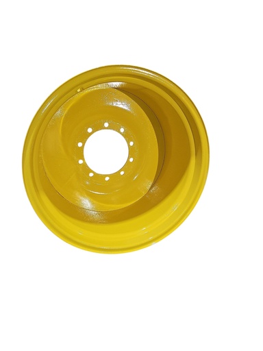 [NTS-152926] 27"W x 32"D, John Deere Yellow 10-Hole Formed Plate , 3.5" Offset