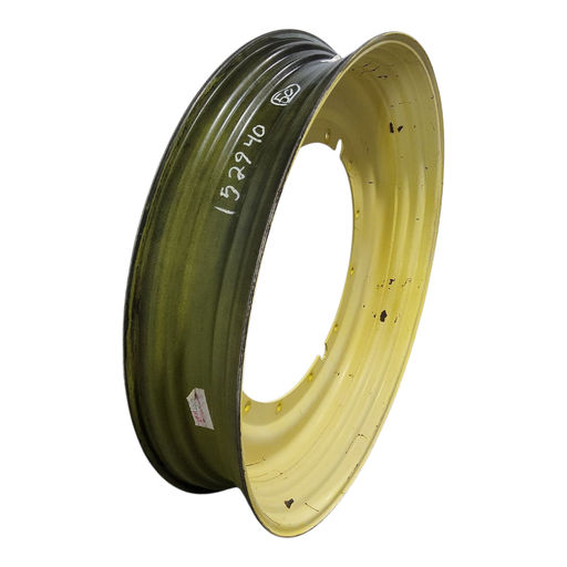 [NTS-152940] 10"W x 50"D, John Deere Yellow 12-Hole Stub Disc , -3.12" Offset