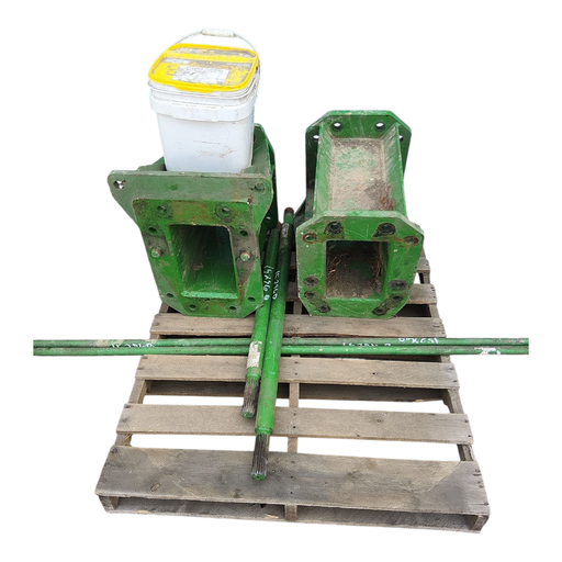 [NTS-152960] 19.5"L Combine Frame Extension for John Deere Combine "S" Series ("C"18/22 spline drive shafts), John Deere Green