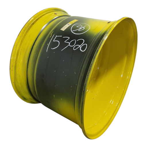 [NTS-153020] 27"W x 38"D, John Deere Yellow 12-Hole Stub Disc , -0.62" Offset