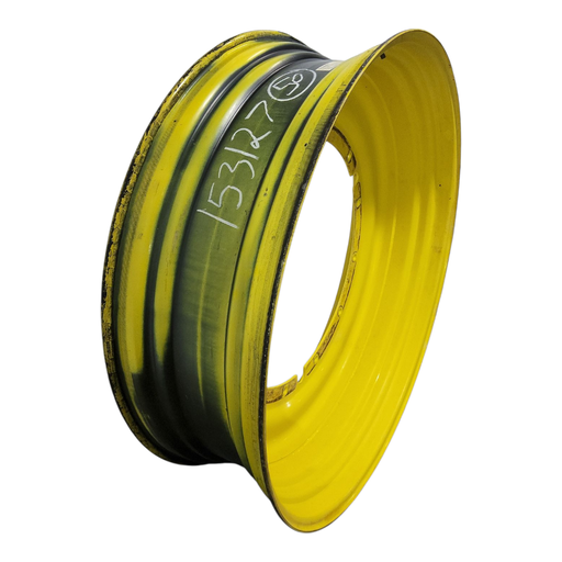 [NTS-153127] 15"W x 50"D, John Deere Yellow 12-Hole Stub Disc , -3.38" Offset