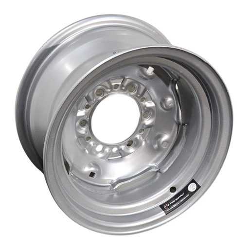 [NTS-153143] 8"W x 15"D, Case IH Silver Mist 6-Hole Implement , -2" Offset