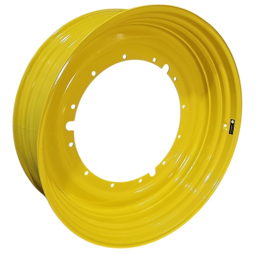[NTS-153155] 15"W x 50"D, John Deere Yellow 12-Hole Stub Disc , -3.38" Offset