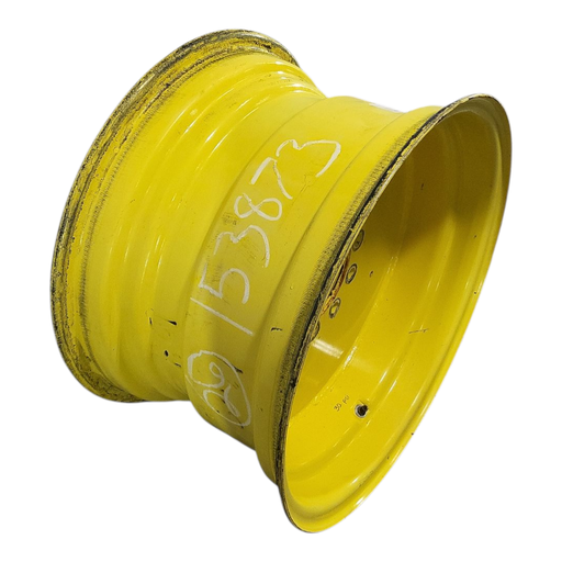 [NTS-153873] 16"W x 26"D, John Deere Yellow 10-Hole Flat Plate , 1.38" Offset