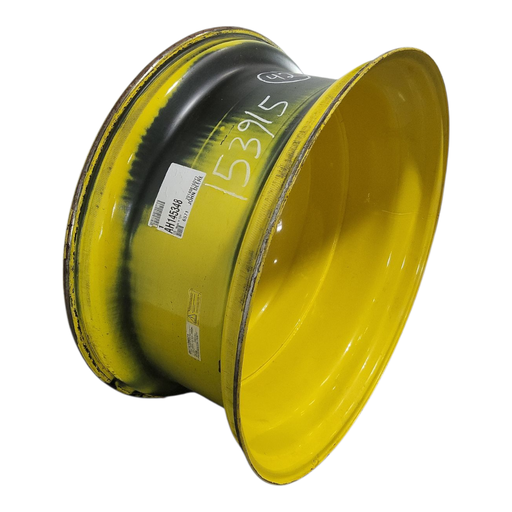 [NTS-153915] 18"W x 42"D, John Deere Yellow 10-Hole Dolly Dual , -15.38" Offset