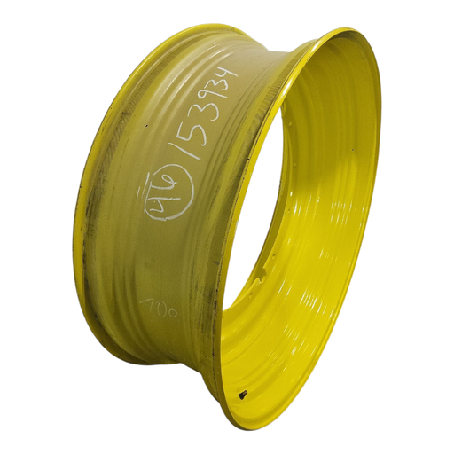 [NTS-153934] 16"W x 46"D, John Deere Yellow 12-Hole Stub Disc , -3.5" Offset