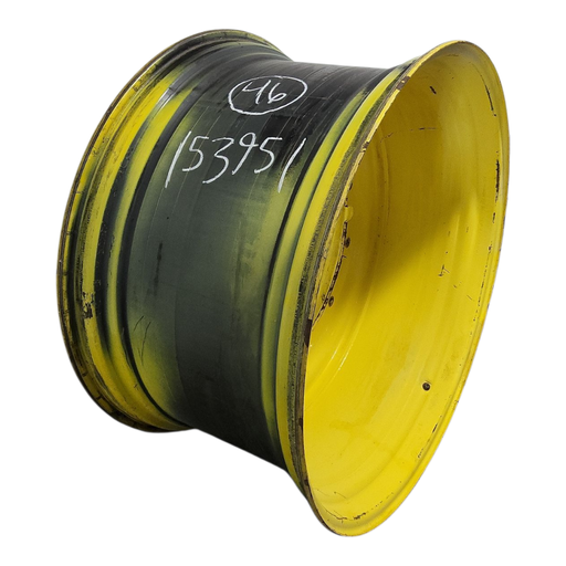 [NTS-153951] 25"W x 46"D, John Deere Yellow 12-Hole Stub Disc , -5.12" Offset