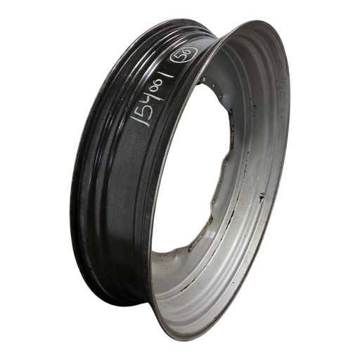 [NTS-154001] 12"W x 50"D, Case IH Silver Mist 12-Hole Waffle Wheel (Groups of 3 bolts) , 6.75" Offset