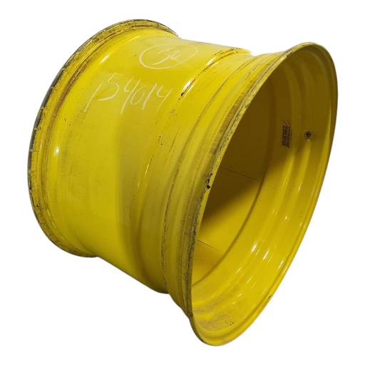 [NTS-154014] 25"W x 38"D, John Deere Yellow 10-Hole Straddle Dual - Inside Main , -17.25" Offset