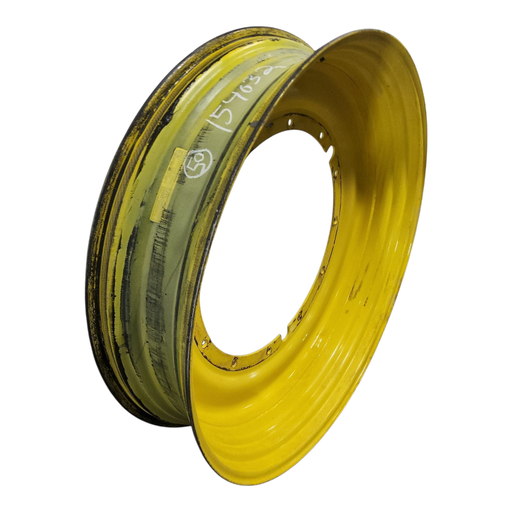 [NTS-154032] 12"W x 50"D, John Deere Yellow 12-Hole Stub Disc , -3.12" Offset