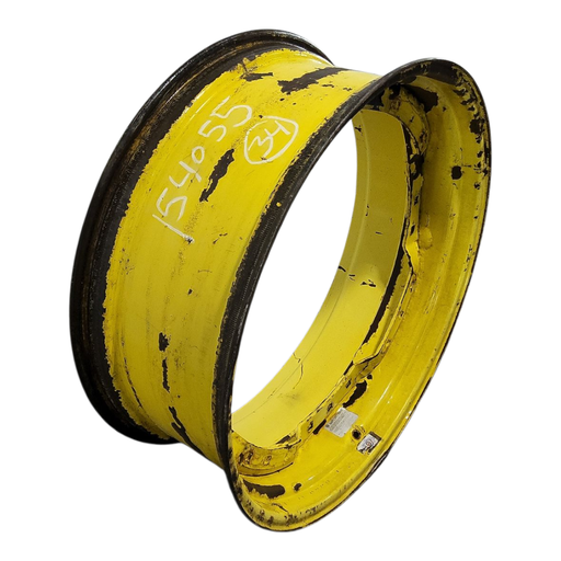 [NTS-154055] 13"W x 34"D, John Deere Yellow 12-Hole Waffle Wheel (Groups of 3 bolts) 13"W x 34"D, John Deere Yellow 12-Hole Waffle Wheel (Groups of 3 bolts) 34x13 JD waffle wheels