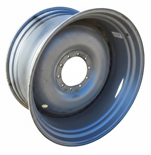 [042716388407(SIS)] 25"W x 46"D, Case IH Silver Mist 10-Hole Bubble Disc , -1.5" Offset