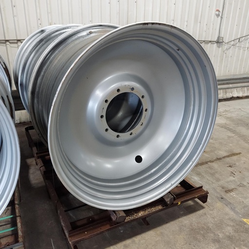 [042716388407(SIS)] 25"W x 46"D, Case IH Silver Mist 10-Hole Bubble Disc , -1.81" Offset