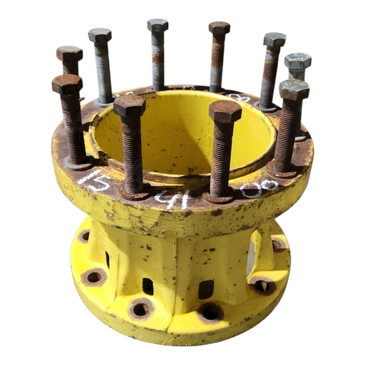 [NTS-154100] 10 to 10-Hole 10"L Hub Extension, John Deere Yellow