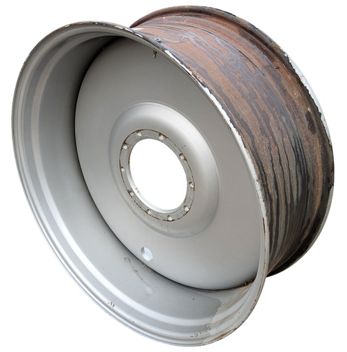 [04242700] 16"W x 42"D, Case IH Silver Mist 10-Hole Bubble Disc , -0.19" Offset